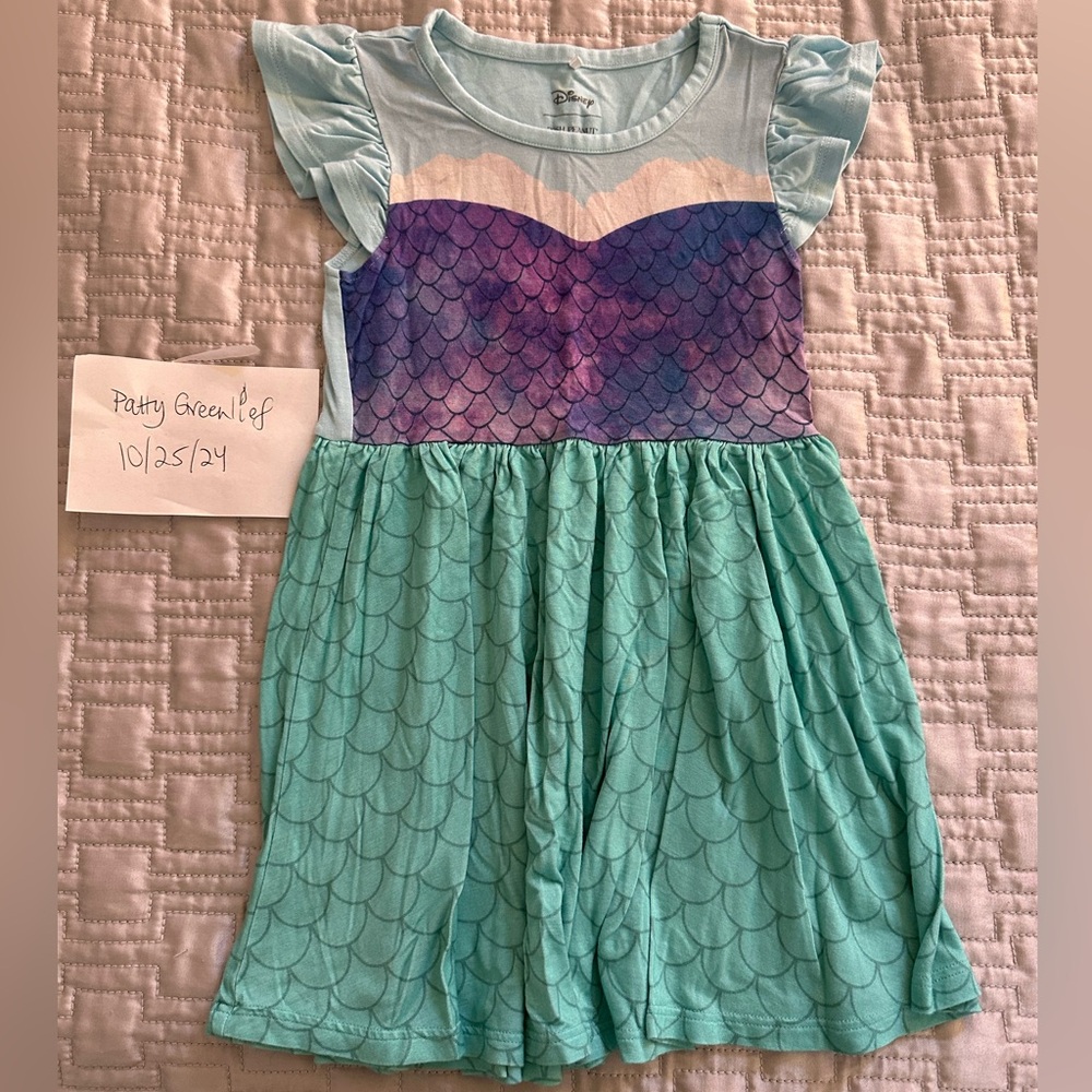 Posh peanut Disney little mermaid 🧜‍♀️ Ariel twirl dress - worn & washed once!